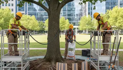 Root protection service for trees in Boca Raton, FL by Arbor Tree Care