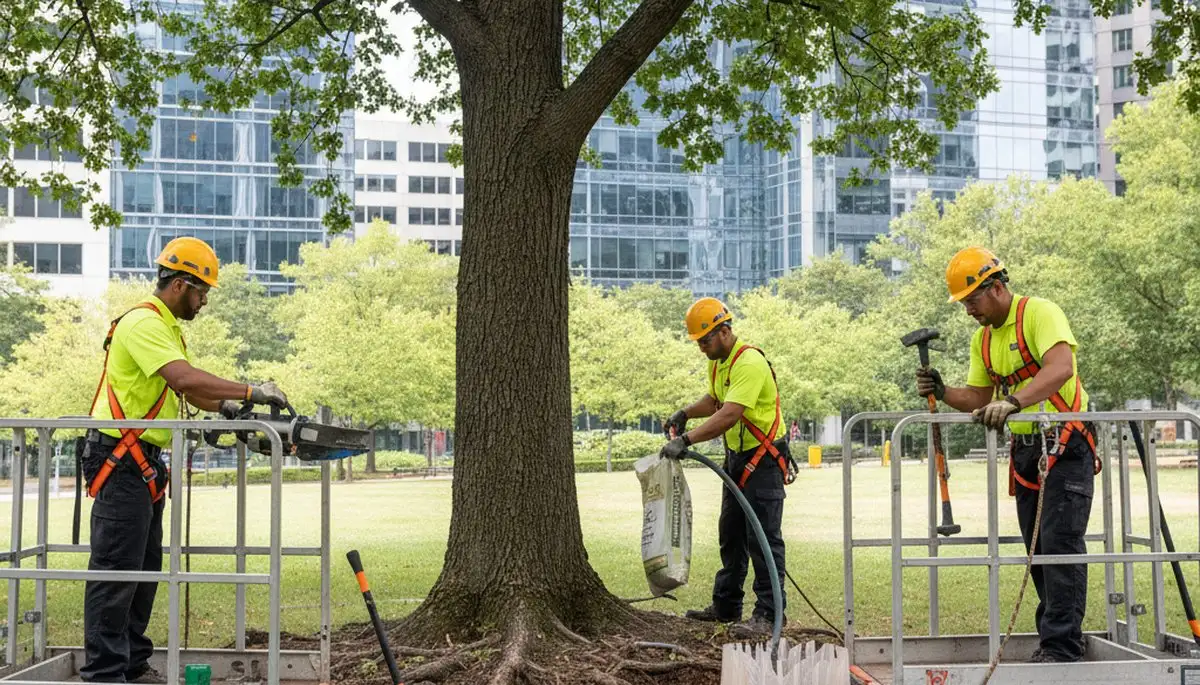 Root protection service for trees in Boca Raton, FL by Arbor Tree Care