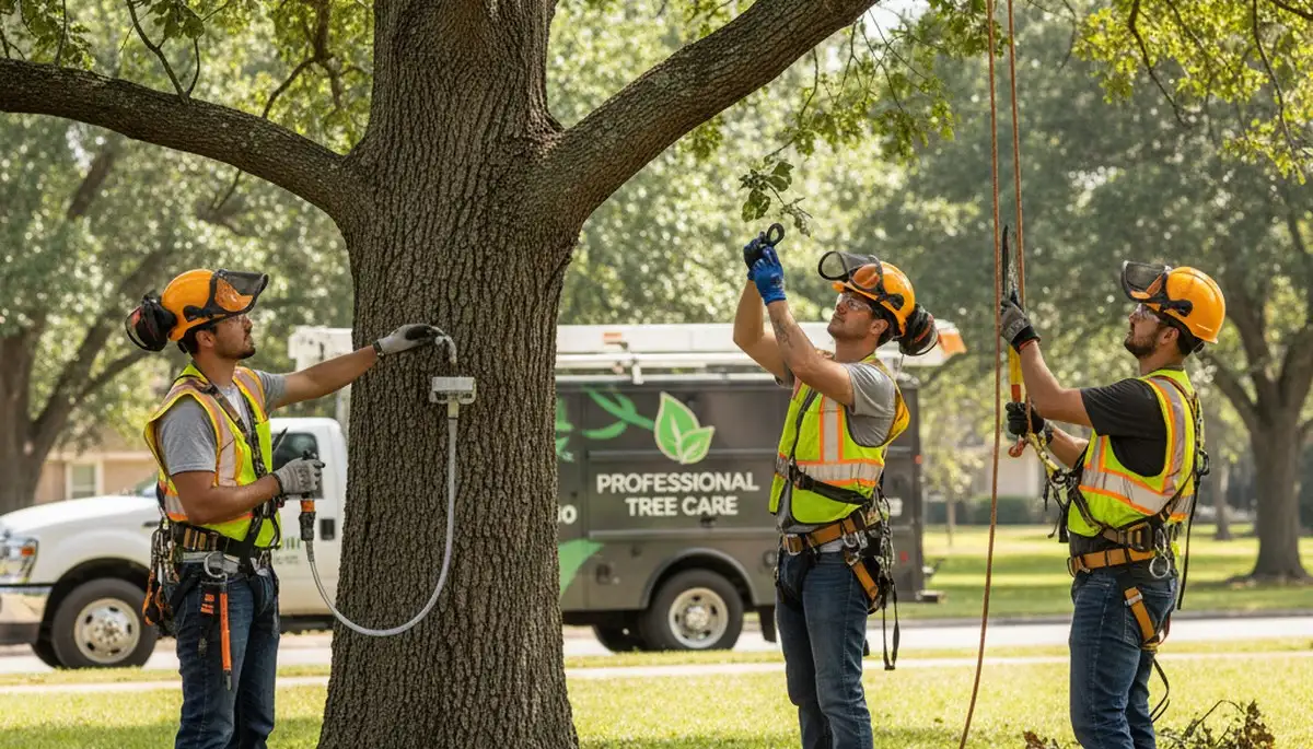 Tree disease treatment inspection in Boca Raton, FL by Arbor Tree Care