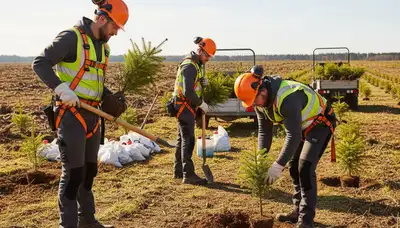 Tree planting service in Boca Raton, FL by a local arborist for coastal landscapes