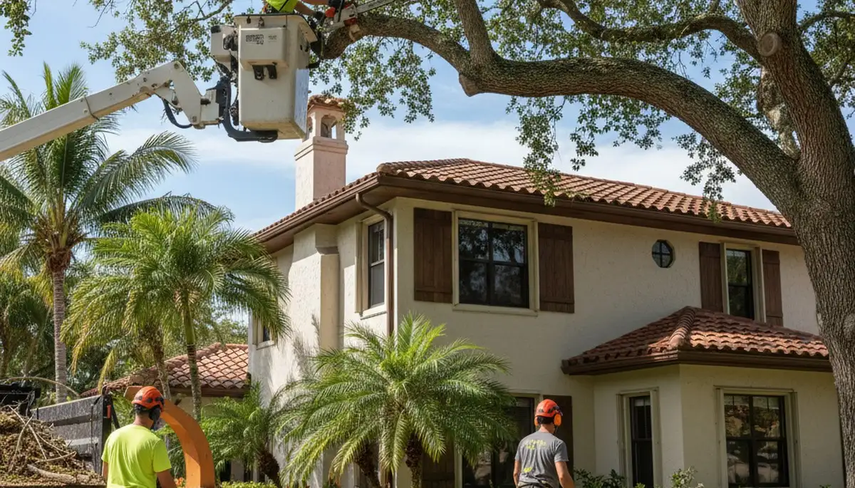 Professional tree trimming service in Boca Raton, FL for safe, precise tree care