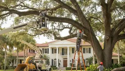 Tree trimming service in Boca Raton, FL for residential and commercial properties