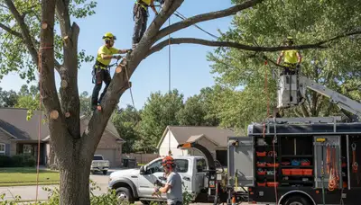Tree trimming crew providing local arborist care in Boca Raton, FL