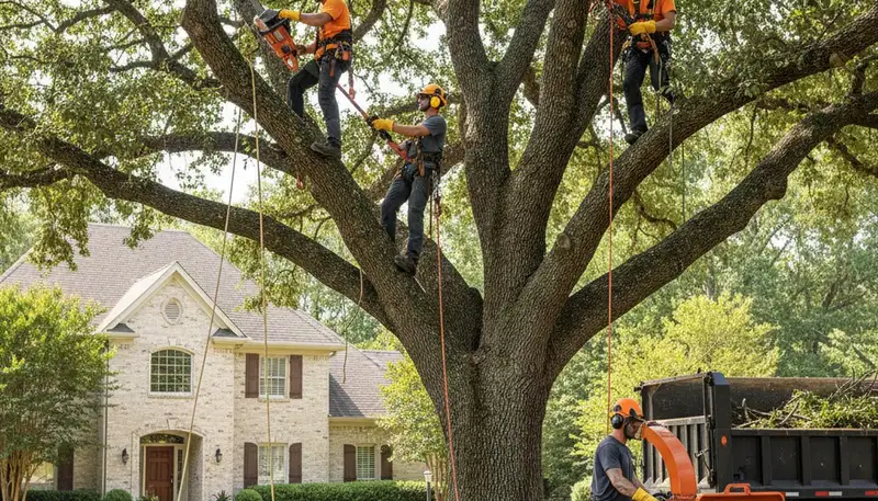 Professional tree trimming service in Boca Raton, FL for safer, healthier, well-shaped trees